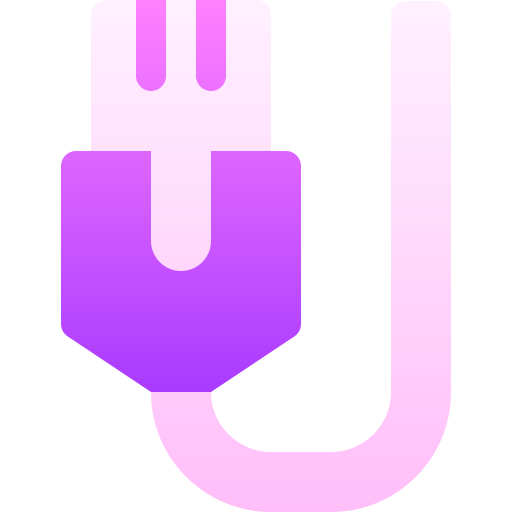 Ethernet Basic Gradient Gradient icon