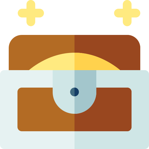 보물 Basic Rounded Flat icon