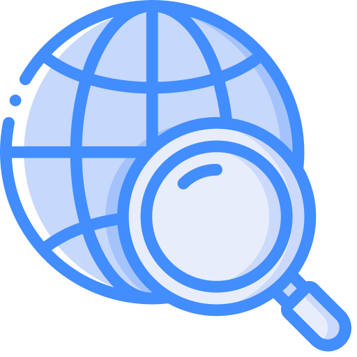 internet Basic Miscellany Blue icono