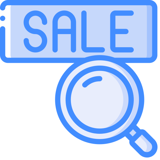 Sale Basic Miscellany Blue icon