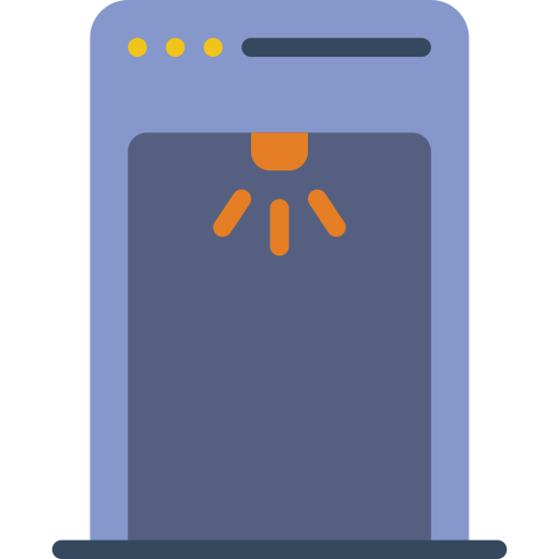metalldetektor Basic Miscellany Flat icon