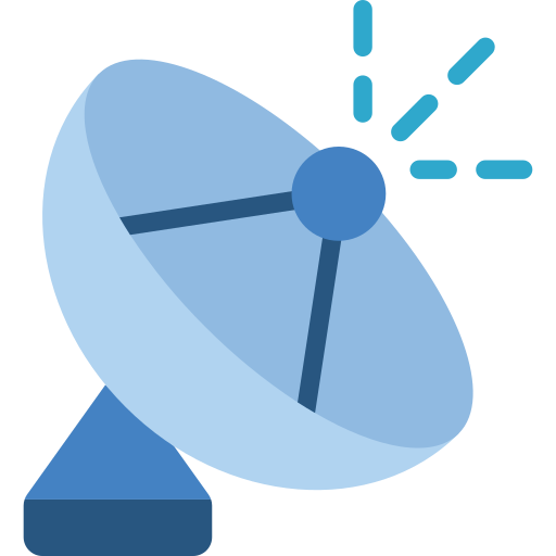 위성 Basic Miscellany Flat icon