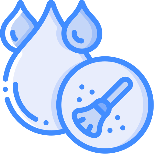 깨끗한 물 Basic Miscellany Blue icon