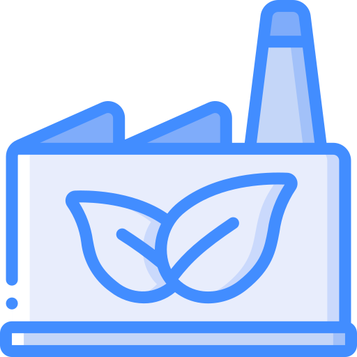 공장 Basic Miscellany Blue icon
