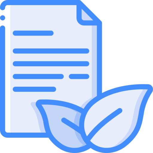 Paper Basic Miscellany Blue icon