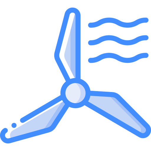 turbine Basic Miscellany Blue icoon