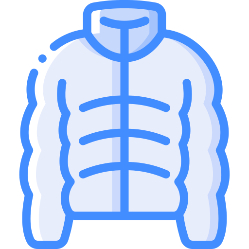Puffer coat Basic Miscellany Blue icon
