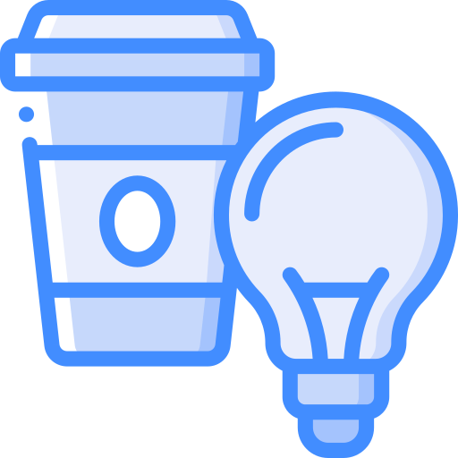 lamp Basic Miscellany Blue icoon