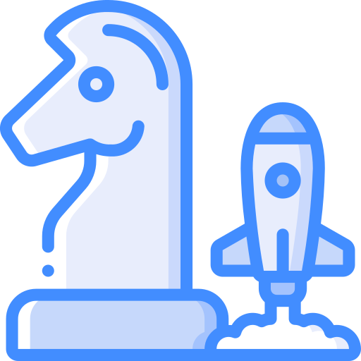 チェスの駒 Basic Miscellany Blue icon