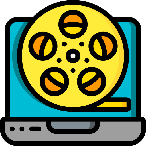 Film reel Basic Miscellany Lineal Color icon