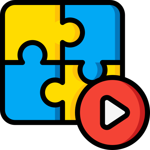 puzzle Basic Miscellany Lineal Color icon