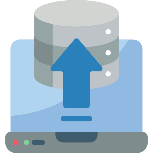 almacenamiento de base de datos Basic Miscellany Flat icono