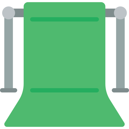 pantalla verde Basic Miscellany Flat icono