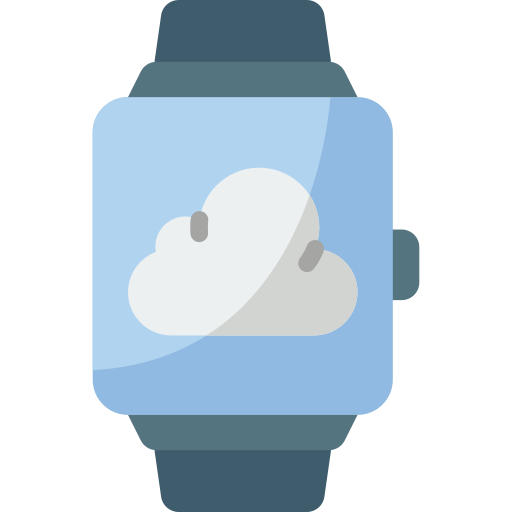 reloj inteligente Basic Miscellany Flat icono