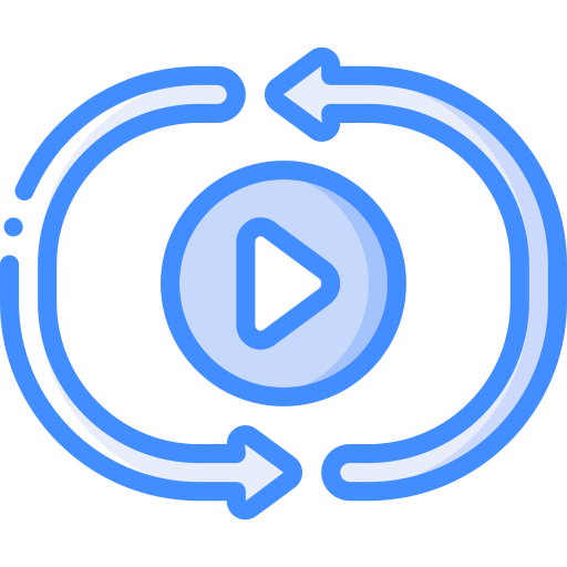 Replay Basic Miscellany Blue icon
