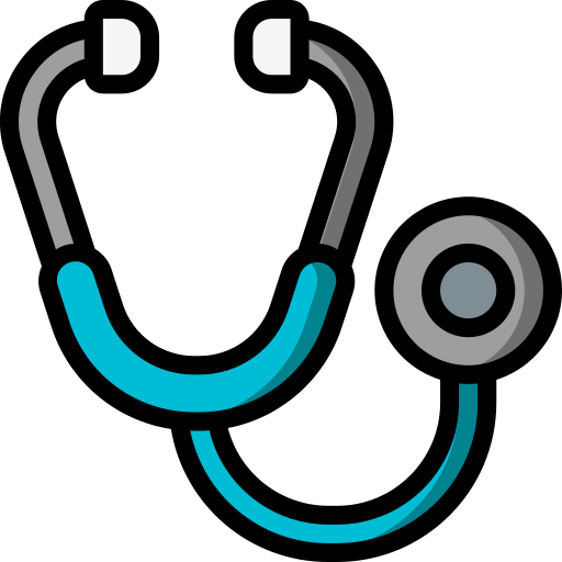 Stethoscope Basic Miscellany Lineal Color icon