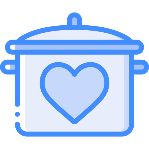 kookpot Basic Miscellany Blue icoon