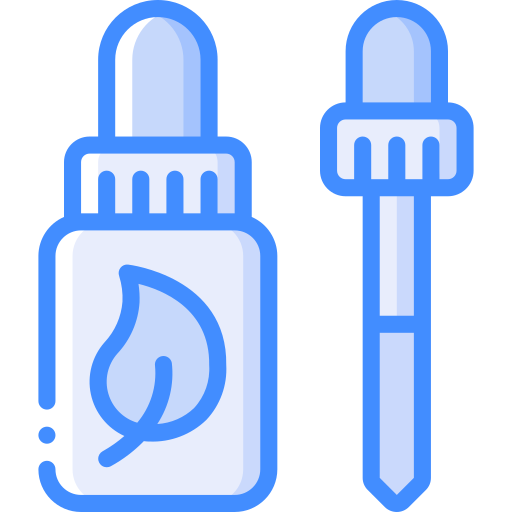 Pipette Basic Miscellany Blue icon