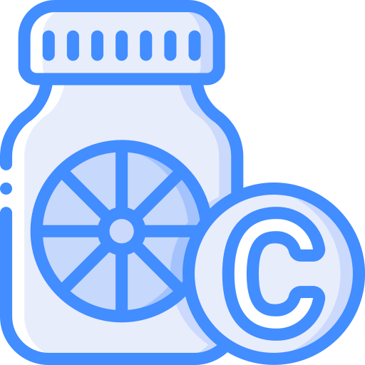 vitamina c Basic Miscellany Blue icono