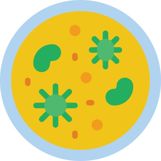 Petri dish Basic Miscellany Flat icon