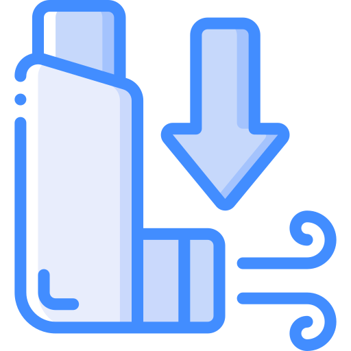 Inhaler Basic Miscellany Blue icon