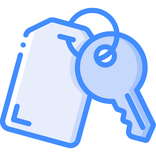 Keychain Basic Miscellany Blue icon