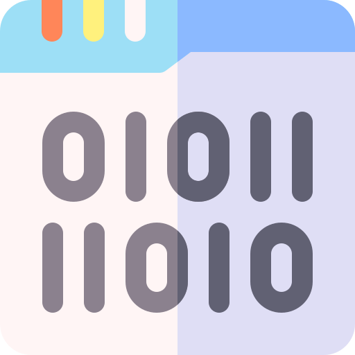 Binary Basic Rounded Flat icon