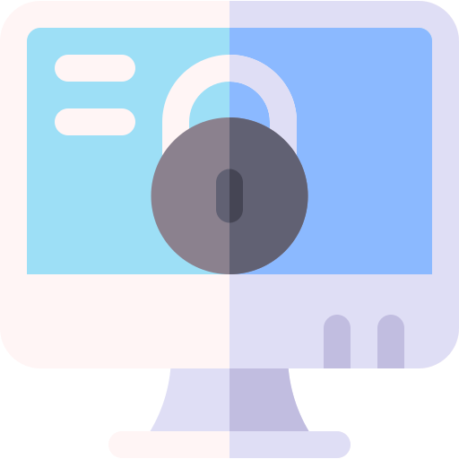 software espía Basic Rounded Flat icono