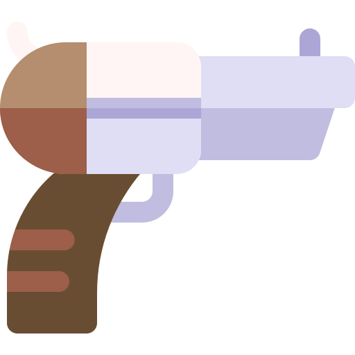 Revolver Basic Rounded Flat icon