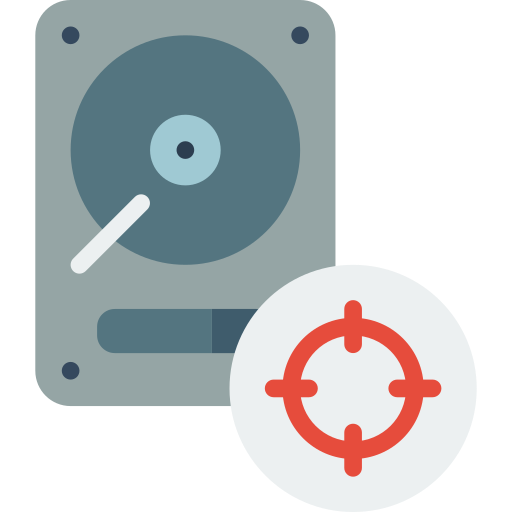 disco duro Basic Miscellany Flat icono