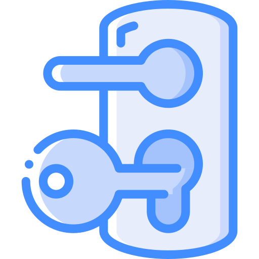 ドアロック Basic Miscellany Blue icon