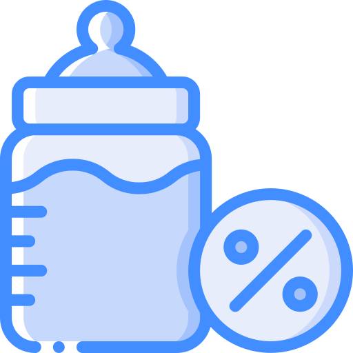 Bottle Basic Miscellany Blue icon
