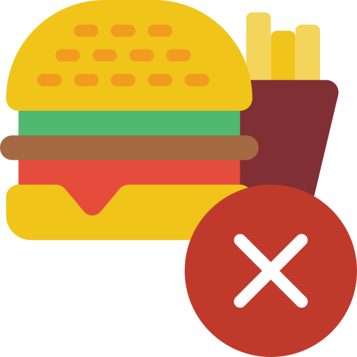 Burger Basic Miscellany Flat icon