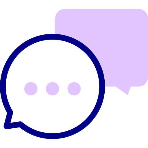 Speech bubble Detailed Mixed Lineal color icon