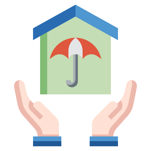 Home insurance Surang Flat icon