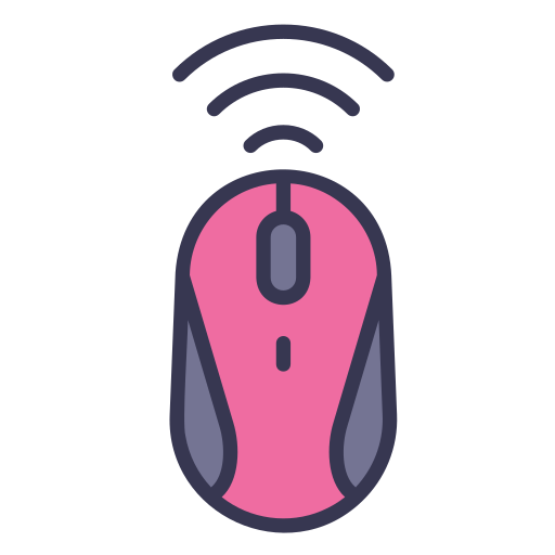 ワイヤレスマウス Generic Outline Color icon