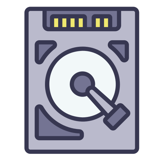 hdd Generic Outline Color icon