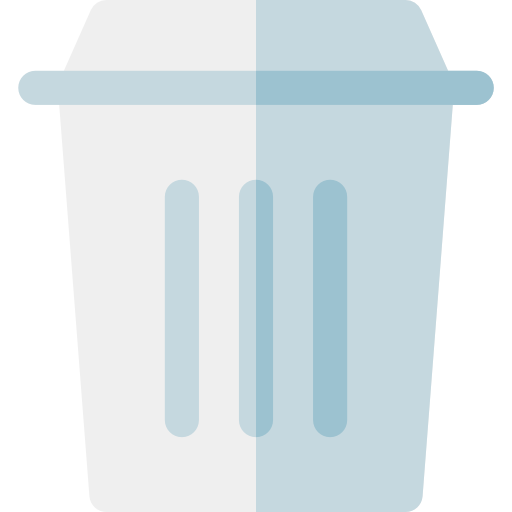 Garbage Basic Rounded Flat icon