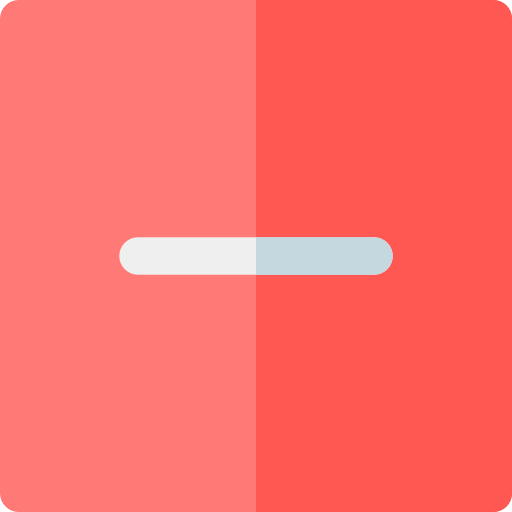 subtraktion Basic Rounded Flat icon