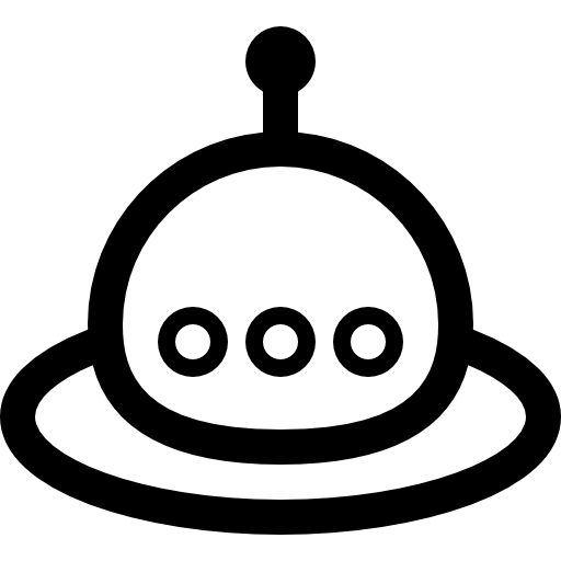 ufo Dreamstale Lineal ikona