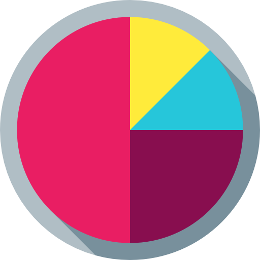 torta Flat Circular Flat icona