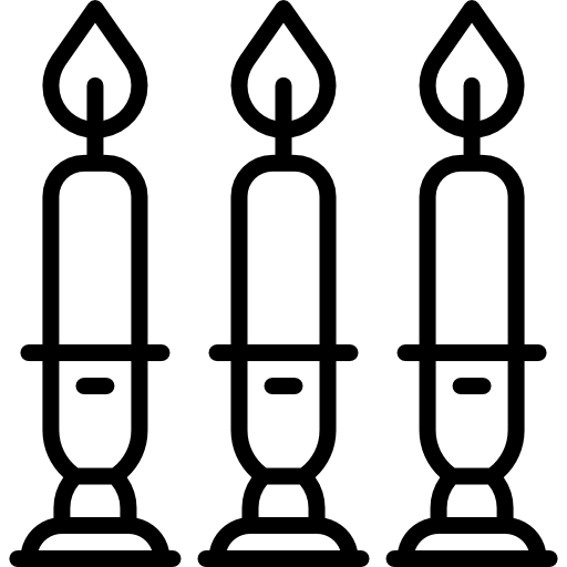 Candles Special Lineal icon