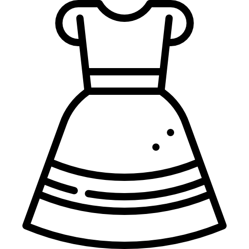 聖体拝領ドレス Special Lineal icon