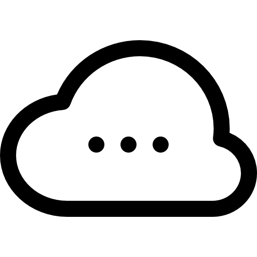 chmura Dreamstale Lineal ikona