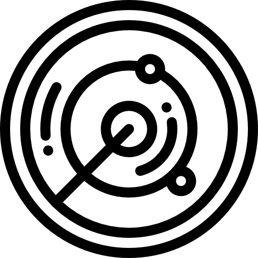 레이더 Detailed Rounded Lineal icon