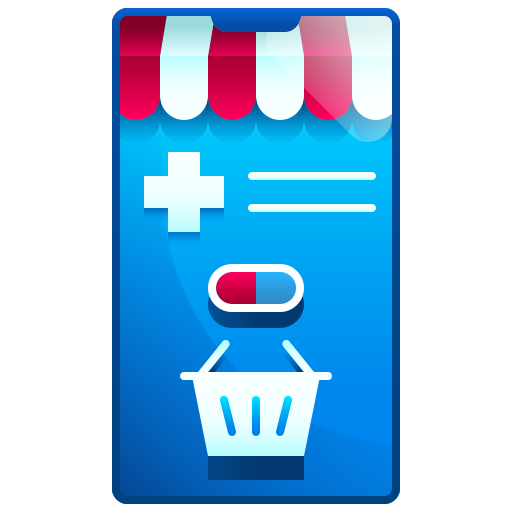 farmacia online Generic Flat Gradient icono