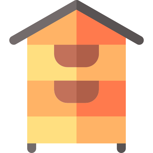 Beehive Basic Rounded Flat icon