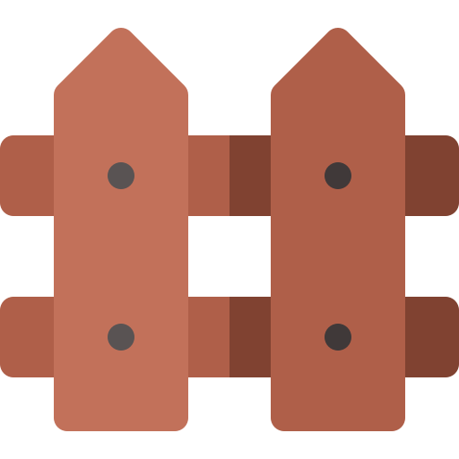 フェンス Basic Rounded Flat icon