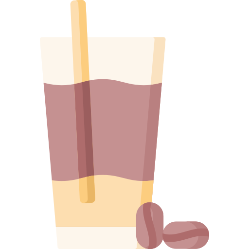 Ice coffee Special Flat icon