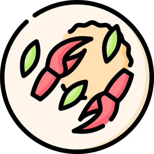 cangrejos Special Lineal color icono